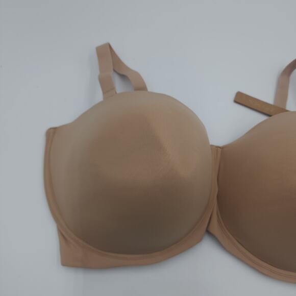 Skims Fits Everybody Strapless Underwire Bra in Clay Size 44H - Picture 2 of 7
